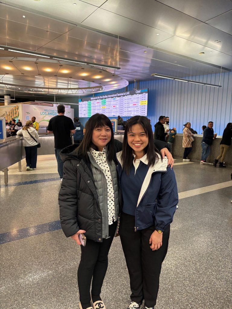 Marifer- with Marivic LAX Arrival